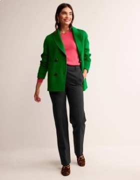 Black Women's Boden Pimlico Ponte Pants