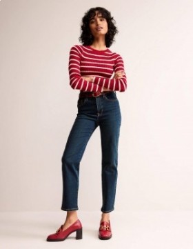 Indigo Women's Boden Mid Rise Slim Jeans