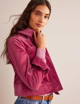 Fuchsia Women's Boden Corduroy Jacket
