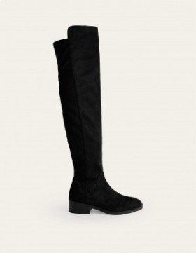 Black Women's Boden Over Knee-high Boots