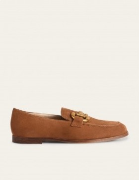 Brown Women's Boden Iris Snaffle Loafers