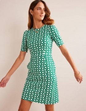 Light Turquoise Women's Boden Zoe Jersey Dress