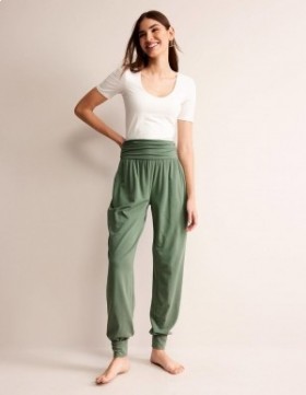 Green Women's Boden Hareem Jersey Joggers