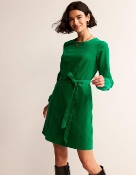 Green Women's Boden Harriet Cord Dress