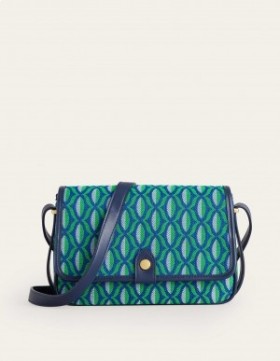 Green Women's Boden Structured Crossbody Bags