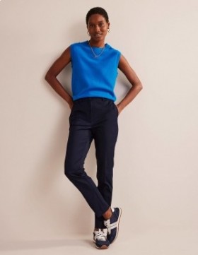 Navy Women's Boden Highgate Bi-Stretch Pants