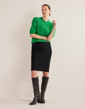 Black Women's Boden Hampshire Ponte Skirts