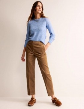 Brown Women's Boden Kew Corduroy Pants