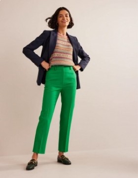 Turquoise Women's Boden Kew Tailored Pants