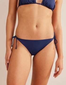 Navy Women's Boden String Bikini Bottoms