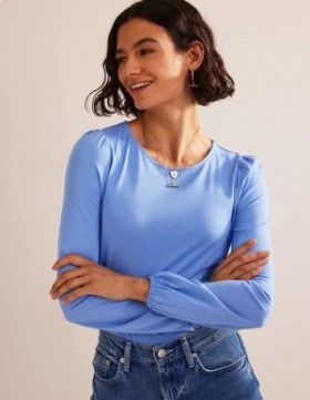 Blue Women's Boden Supersoft Long Sleeve Tops