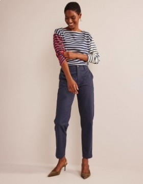 Navy Women's Boden Barnsbury Chino Pants