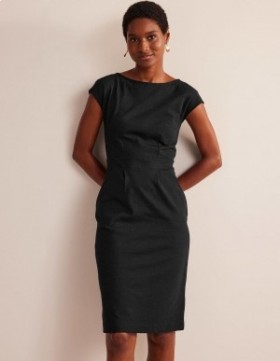 Black Women's Boden Florrie Jersey Dress