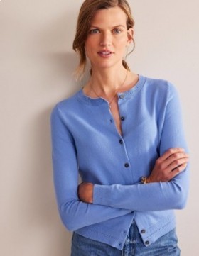 Blue Women's Boden Catriona Cotton Cardigan