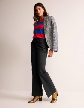 Black Women's Boden Brompton Bi-stretch Pants