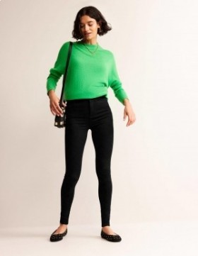 Black Women's Boden High Rise Sculpted Skinny Jean Jeans