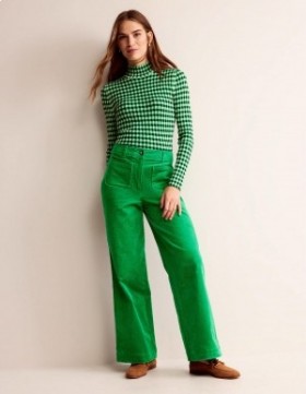 Green Women's Boden Westbourne Corduroy Pants