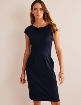 Navy Women's Boden Florrie Jersey Dress