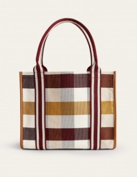 Multicolor Women's Boden Tilda Canvas Tote Bags