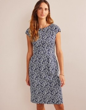 Navy Women's Boden Florrie Jersey Dress