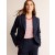 Navy Women's Boden Canonbury Wool Blazer