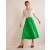 Green Women's Boden Taffeta Pull-on Midi Skirts