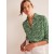Green Women's Boden Straight-Fit Twill Shirts