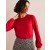 Red Women's Boden Supersoft Long Sleeve Tops