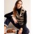 Black Women's Boden Zebra Tank Cardigan