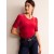 Red Women's Boden Velvet Party T shirts