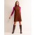 Brown Women's Boden Evie Cord Shift Dress
