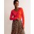 Orange Women's Boden Eva Cashmere V-Neck Sweater