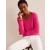 Fuchsia Women's Boden Eva Cashmere V-Neck Sweater