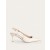 White Women's Boden Cut-out Sling Back Heels