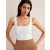 White Women's Boden Double Layer Square Neck Vest