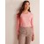 Pink Women's Boden Catriona Cotton Crew Sweater