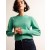 Green Women's Boden Key Hole Cashmere Sweater