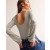 White Stripes Women's Boden Fluted Sleeve Jersey Tops