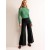 Black Women's Boden Wide Leg Ponte Pants