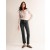 dark grey Women's Boden Velveteen Slim-Straight Jeans