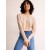 White / Multicolor Women's Boden Cotton Dropped Shoulder Tops