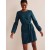 Turquoise Women's Boden Violet Ponte Shift Dress