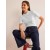 White Women's Boden Supersoft Frill Detail T shirts