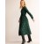 Green Women's Boden Gather Raglan Midi Dress