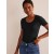 Black Women's Boden Essential Jersey T shirts