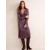 Orange Women's Boden Empire Ruched Waist Dress