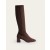 Coffee Women's Boden Cara Heeled Stretch Knee-high Boots