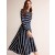 Navy Women's Boden Camille Jersey Midi Dress