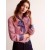 Pink Women's Boden Pussy-Bow Satin Blouse Tops