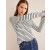 White / Navy Women's Boden Bea Long Sleeve Breton Tops